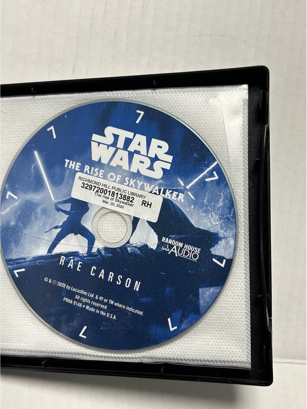 Star Wars Rise of Skywalker Expanded Edition Rae Carson Ex Library Copy - Picture 10 of 12